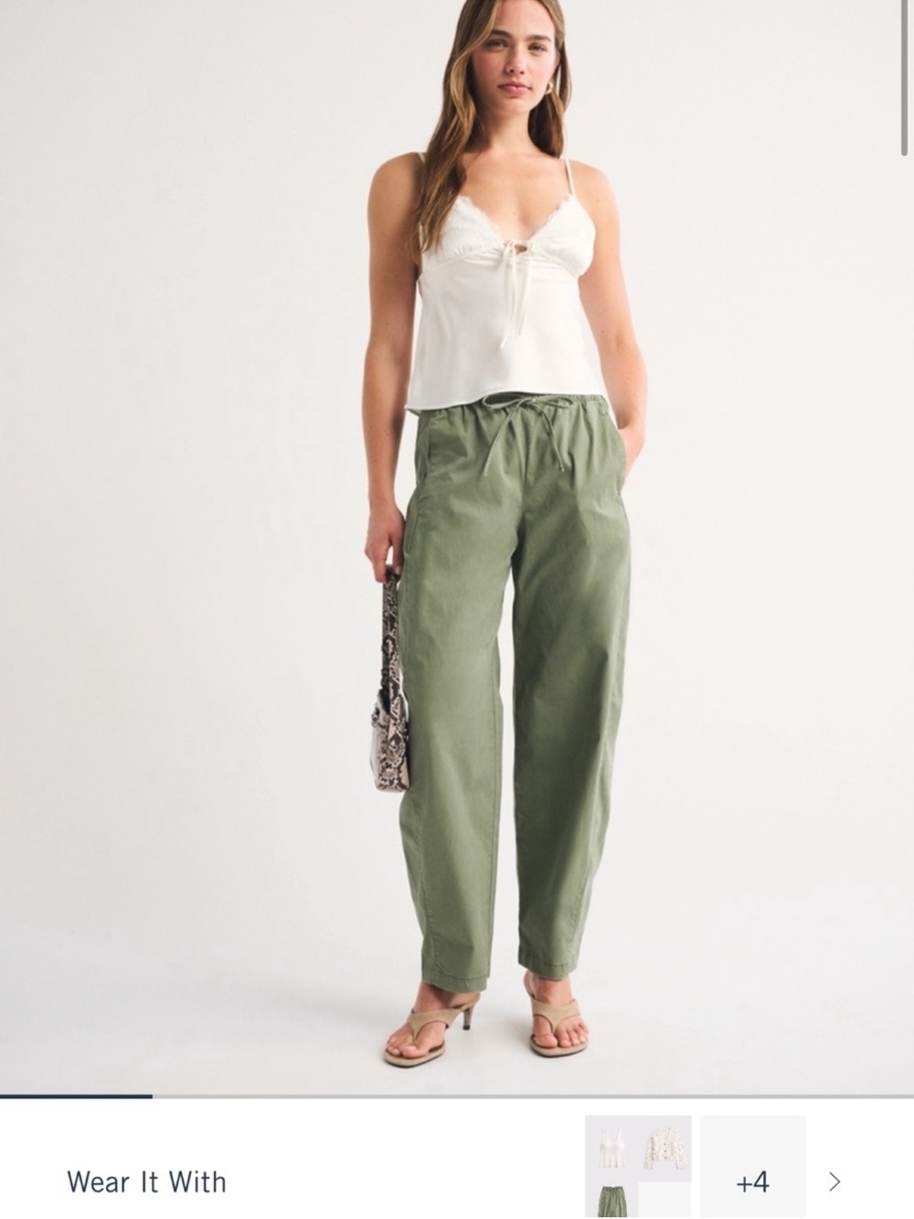 BNWT Abercrombie Fitch Barrel Pant